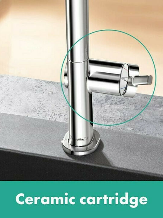 Hansgrohe Talis M54 S Смесител За Кухня Настолен Черен