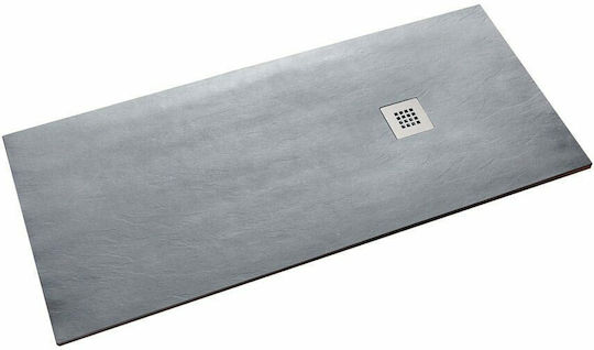 Tema Dușieră Rectangulară Din Piatră Artificială 120x80cm Gri