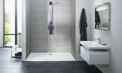 Ideal Standard Rectangular Acrylic Shower White Ultra Flat 120x70x4cm