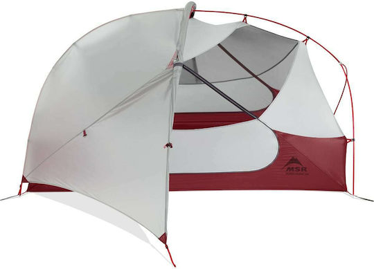 MSR Mutha Hubba NX 2P Camping Tent Khaki with Double Cloth 3 Seasons for 2 People Waterproof 1200mm 213x127x100cm