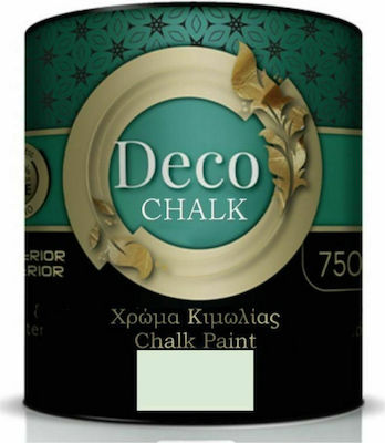 Pellachrom Deco Chalk Paint Χρώμα Κιμωλίας B51 Αχάτης Γαλάζιο 375ml