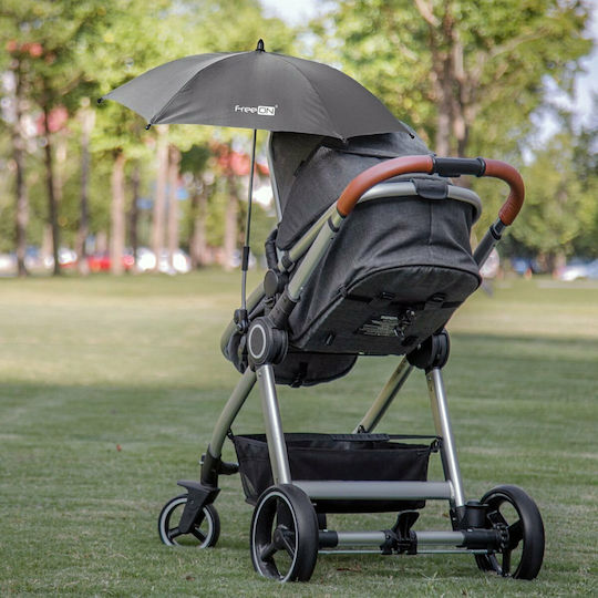 FreeOn Umbrelă Pentru Cărucior Gri Deschis