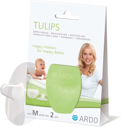 Ardo Tulips Große Waschbare Nippel-Schutzschilder 2 Stück