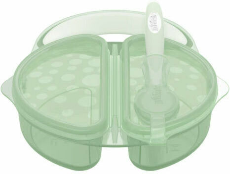 Dr. Brown's Baby Food Bowl made of Plastic Green 2pcs