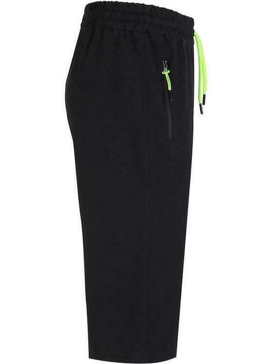 Мъжка Бермуда Black/lime