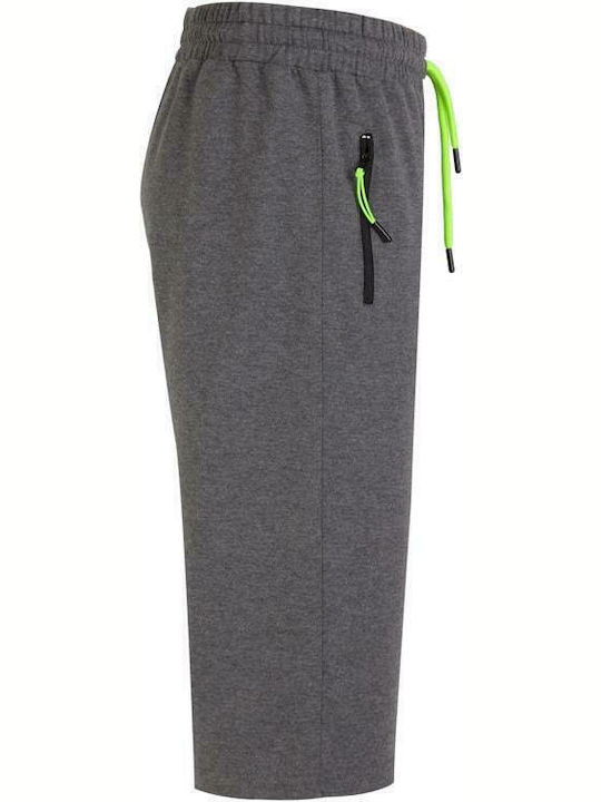 Мъжка Бермуда Grey/Lime