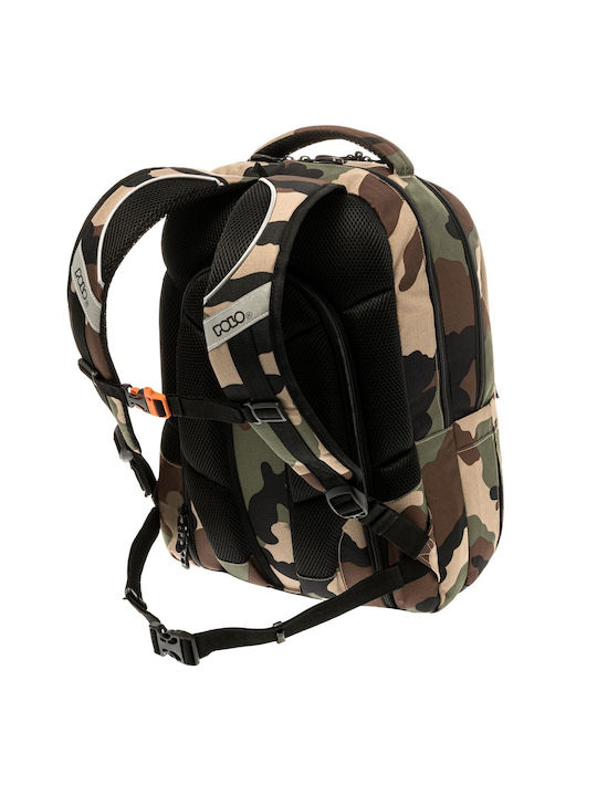 Polo Prodigy Schulranzen Rucksack Junior High-High School Camo 25Es 2023