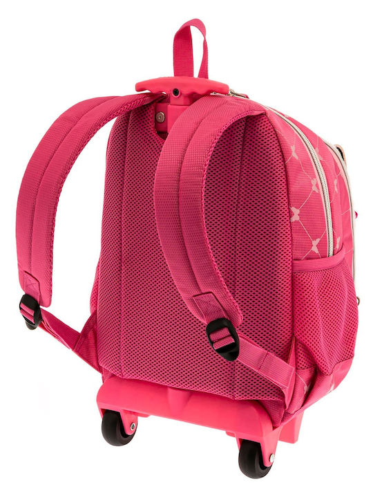 Polo Animation Kitty School Bag Trolley Kindergarten in Fuchsia color