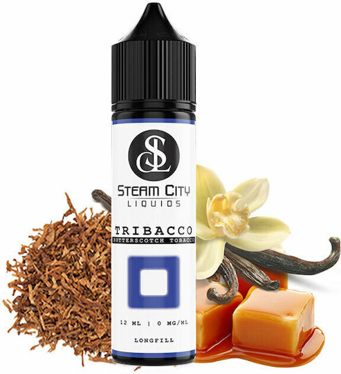 Steam City Flavor Shot Tribacco 12ml/60ml 1τμχ