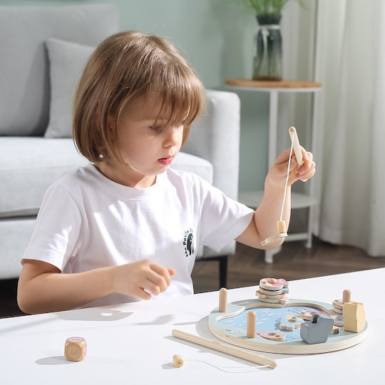 Viga Toys Ξύλινο Παιχνίδι Ψαρέματος Ψάρεμα για 2+ Ετών
