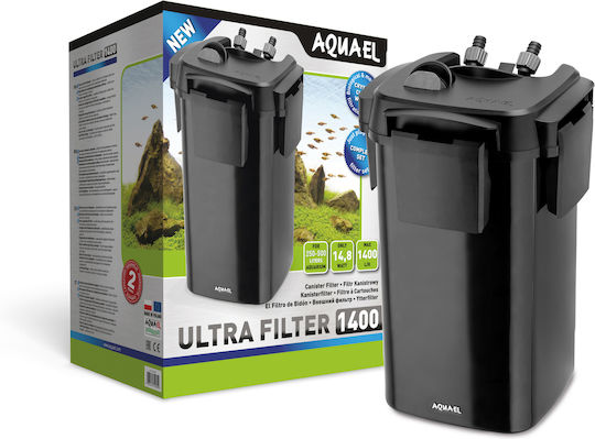 Aquael Aquarium Filter für Aquarien mit einer Kapazität von bis zu 500Es