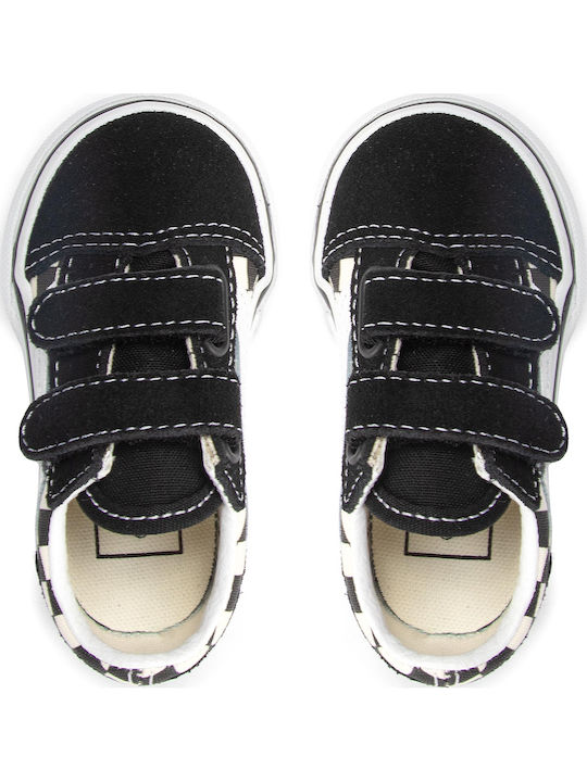 TD Old Skool V Παιδικά Sneakers με Σκρατς Μαύρα