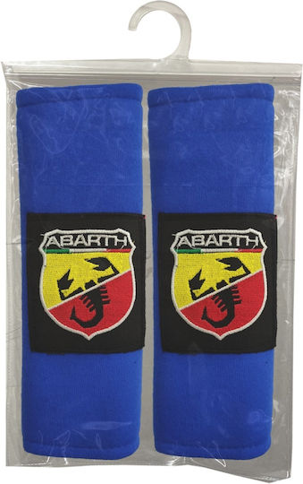 Race Axion Autositzgurt-Pads Abarth Blau 2Stück