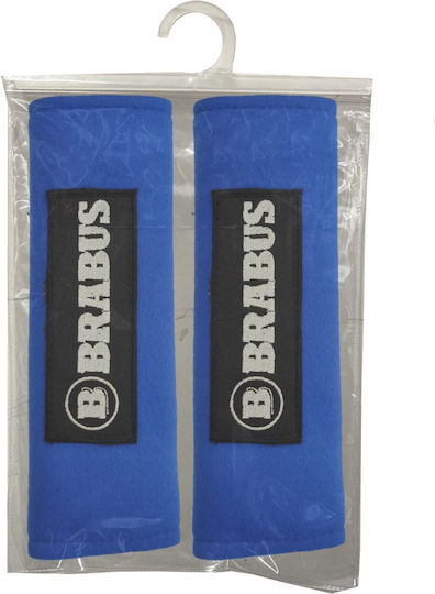 Race Axion Autositzgurt-Pads Brabus Blau 2Stück