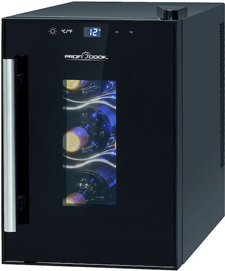 Profi Cook PC-WK 1230 Commercial Wine Refrigerator 17lt +11°C / +18°C L24.6 x W50 x H39.5cm