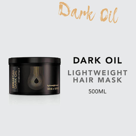 Sebastian Professional Dark Oil Haarmaske für Reparatur mit Arganöl 500ml