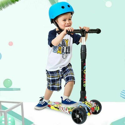 Kids Scooter Foldable 3-Wheel for 5+ Years Multicolour