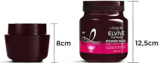 L'Oreal Paris Elvive Full Resist Haarmaske für Reparatur 680ml