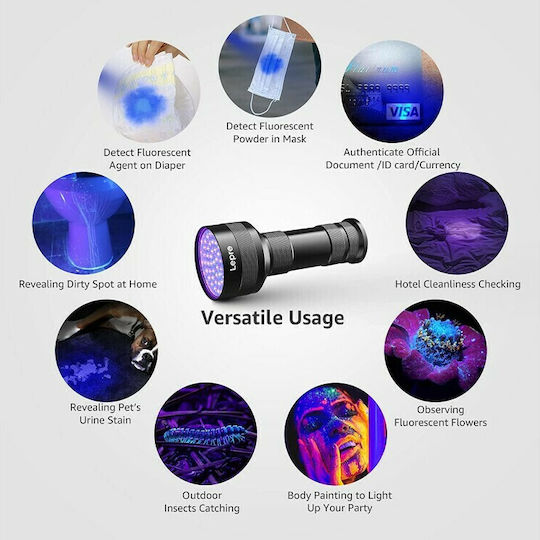 Фенерче LED UV Waterproof IPX4 LE Ultraviolet