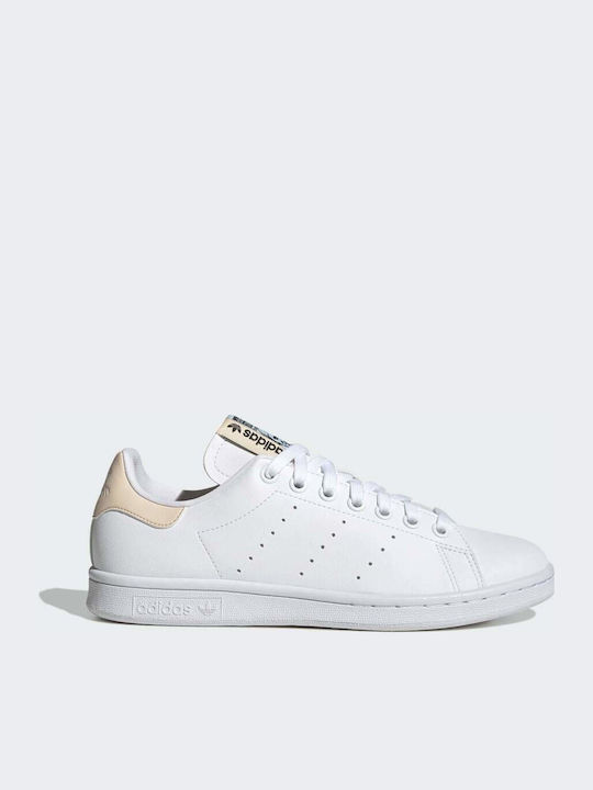 Stan Smith Damen Sneakers Cloud White / Bliss Orange / Almost Blue