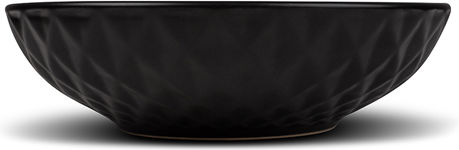 Nava Soho Classic Πιάτο Βαθύ Κεραμικό Μαύρο με Διάμετρο 20.5cm