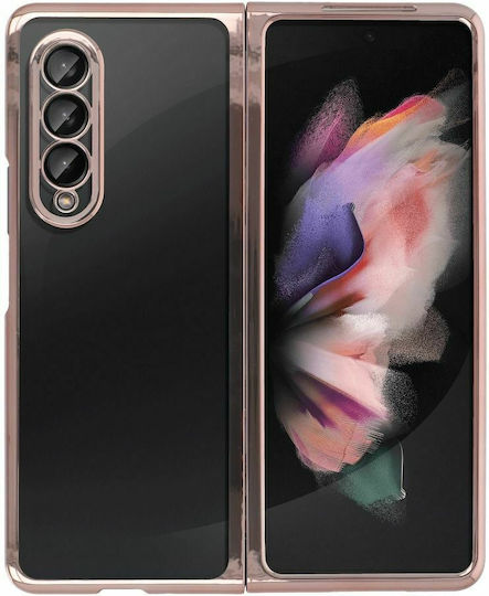 Forcell Focus Back Cover Πλαστικό Ροζ Χρυσό (Galaxy Z Fold 3)