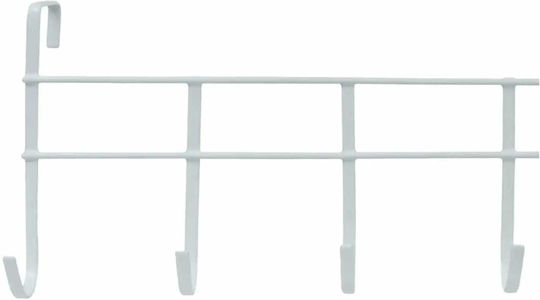 Viosarp Door Hook 6 Slots Metallic