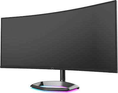 CoolerMaster GM34-CWQ ARGB Ultrawide VA HDR Curved Gaming Monitor 34" QHD 3440x1440 144Hz