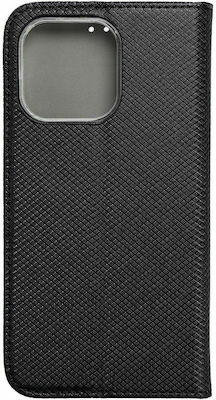 Forcell Smart Synthetic Leather Book Black (iPhone 13 Pro)