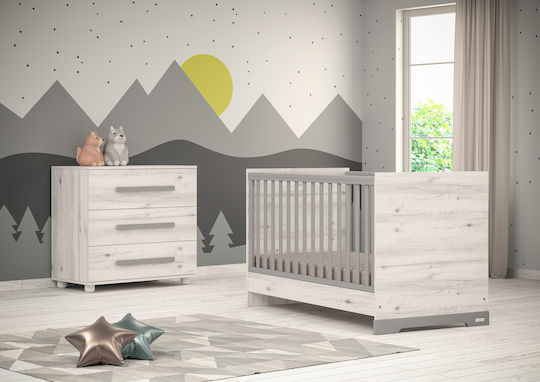 Casababy Πολυμορφική Κούνια Alaska Καφέ