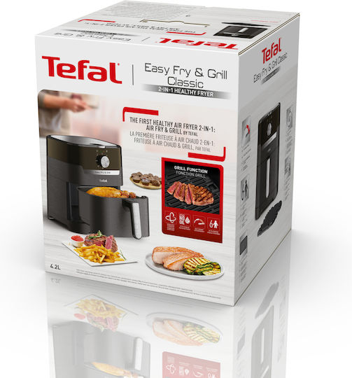 Tefal Easy Fry & Grill Classic Air Fryer 4.2lt Black