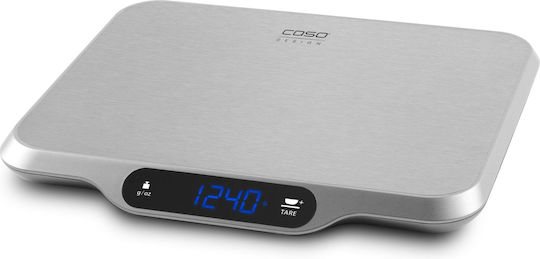 Caso L 15 Ψηφιακή Ζυγαριά Κουζίνας έως 15kg Ασημί