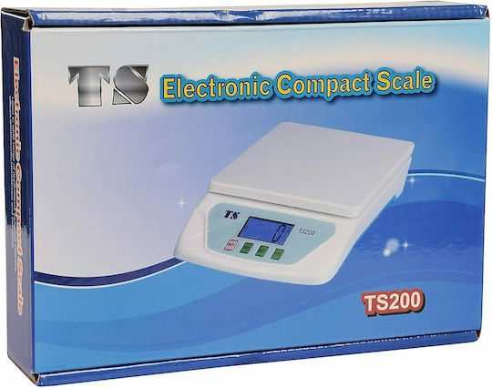 TS200 Digital Kitchen Scale Up To 10kg Blue