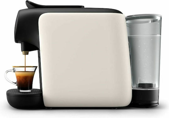 Philips Barista Sublime Καφετιέρα για Κάψουλες L'Or Πίεσης 19bar Satin Blanc