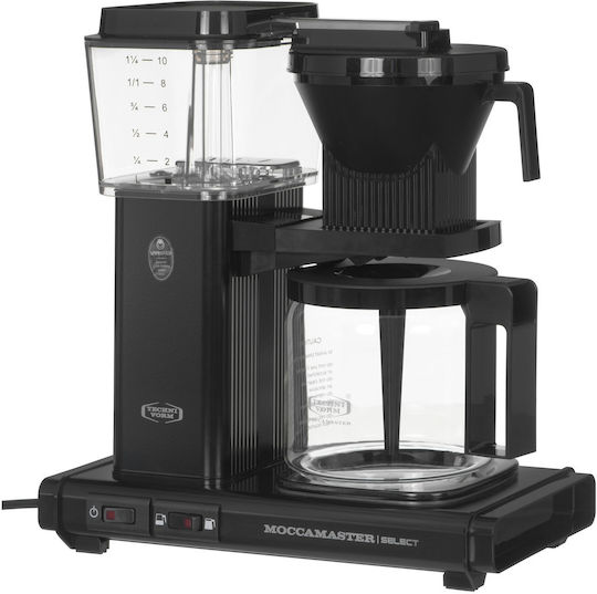 Moccamaster KBG 741 Select Filter Coffee Machine 1520W Black