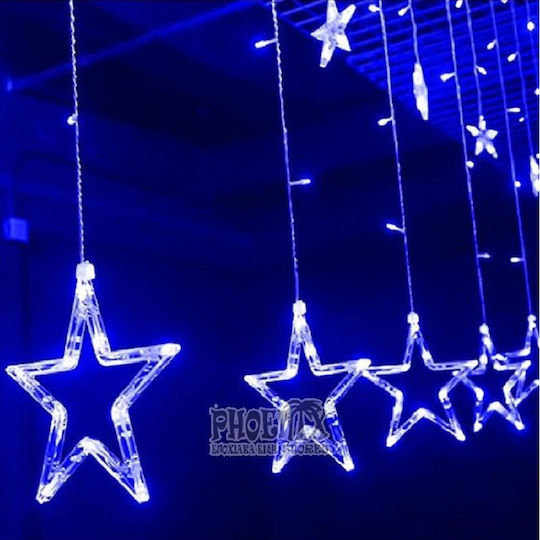 12 Lichter LED 3.3m. x 90cm Weiße Typ Vorhang 1Stück