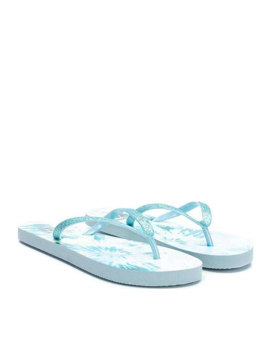 Frauen Flip Flops in Hellblau Farbe