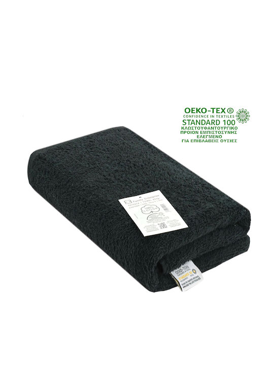 Family Enterprise Bath Towel 70x130cm. Black Weight 450gr/m²