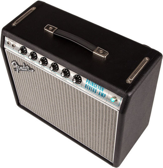 Fender 68 Custom Princeton Reverb Лампов комбо усилвател Електрическа китара 1 x 10" 12W Черен