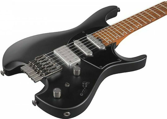 Ibanez Q54 Electric Guitar with HHS Pickup Configuration Black Flat with Case