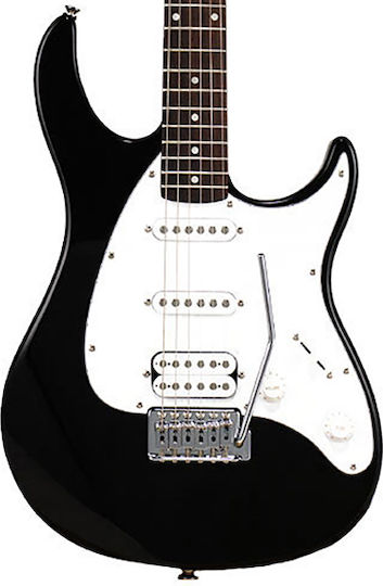 Peavey Raptor Plus Chitară Electrică Stratocaster cu HSS Configurație Doze Negru