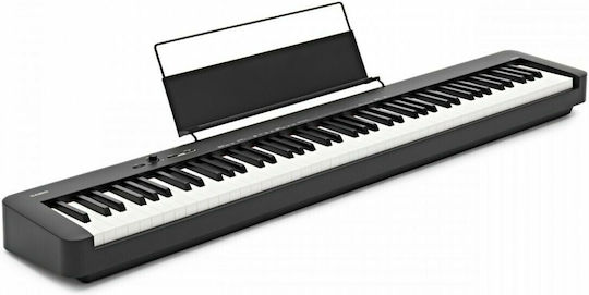 Casio Electric Stage Piano CDP-S110 with 88 Weighted Keys and Headphone Output and Computer Connection Black