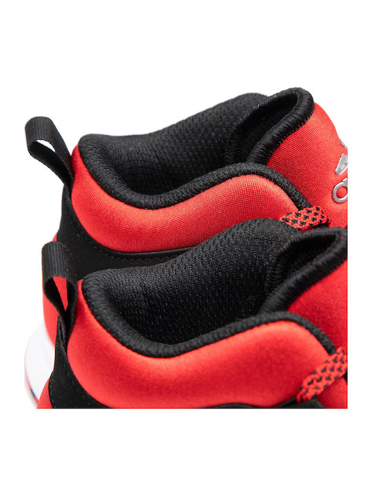 Cross Em Up 5 Αθλητικά Παιδικά Παπούτσια Μπάσκετ με Κορδόνια Vivid Red / Silver Metallic / Core Black