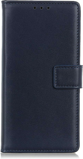 Flip Wallet Synthetic Leather Navy Blue (OnePlus 10 Pro)