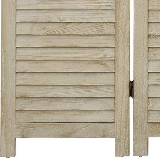 vidaXL Διακοσμητικό Παραβάν Ξύλινο με 5 Φύλλα 175x165cm