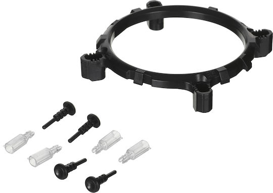 Aerocool AEROPGSRAVE4-FRGB-4P Ψύκτρα Επεξεργαστή για Socket AM4/1200/115x/1700 με RGB Φωτισμό