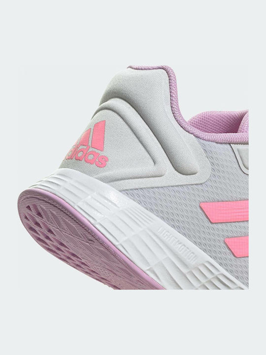 Duramo Duramo 10 K Kids Sports Shoes Running with Laces Dash Grey / Beam Pink / Bliss Lilac
