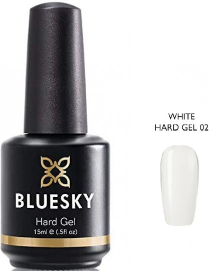 Bluesky Hard Gel White Base Coat για Gel 15ml