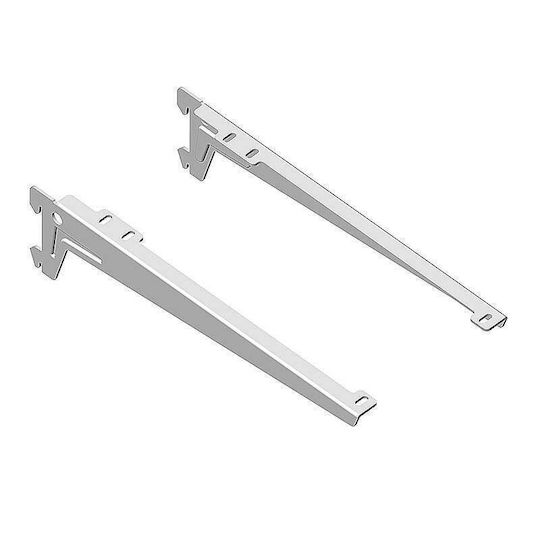 Element-System ES L180 Rack Arm with 2 Hooks White 18cm