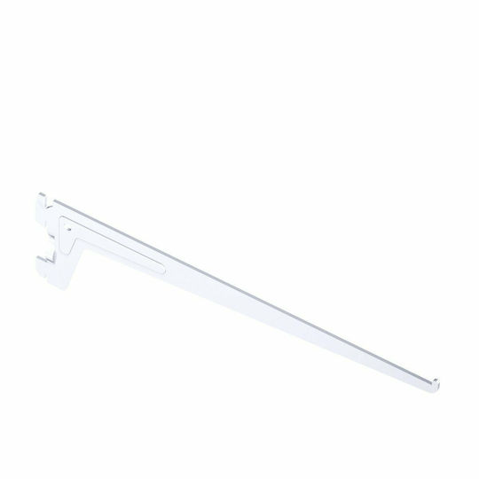 Element-System Τ300 Rack Arm with 2 Hooks White 30cm